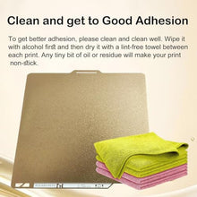 Load image into Gallery viewer, 0.74mm Double Sided Textured PEI Build Plate for Bambu Lab X1 P1 A1 P2S X2D, Gold_2203