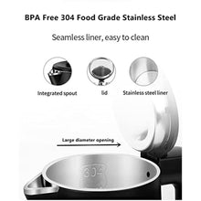 Load image into Gallery viewer, 0.8L Electric Kettle Stainless Steel, 800 Watts Small Electric Kettle 27 Ounce Fast Boil Auto Shut-off, Portable Water Boiler for Small Kitchen, Business Trip and More, Black_6957