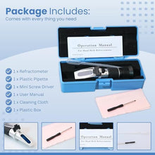 Load image into Gallery viewer, 0-90% Brix Refractometer with ATC - Accurate Sugar Content Measurement for Honey, Fruit, Maple Syrup and Beverages - Ideal for Homebrewing, Labs & More_7280