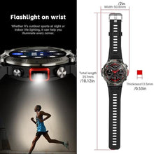 Load image into Gallery viewer, 1.45" Smart Watch for Men Women (Make/Answer Call), 2024 New Mens Smartwatches, Hands-Free Calling & LED, Fitness Tracker Smartwatch for Android iPhones, Digital Watches Step Counter, 3 Straps (Black)_1299
