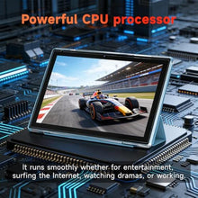 Load image into Gallery viewer, 10 Inch Android 15 Tablet, 8GB RAM 32GB Storage Tablets, 10.1" HD IPS Display, 5G WiFi-6, Tablets with 6000mAh Battery, Dual Camera for Video Call, Android Tablet with Case & Stylus Pen for Work/Study, Blue_240
