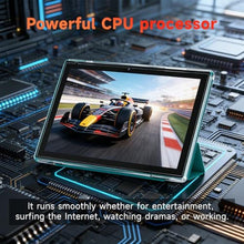 Load image into Gallery viewer, 10 Inch Android 15 Tablet, 8GB RAM 32GB Storage Tablets, 10.1" HD IPS Display, 5G WiFi-6, Tablets with 6000mAh Battery, Dual Camera for Video Call, Android Tablet with Case & Stylus Pen for Work/Study, Navyblue_115