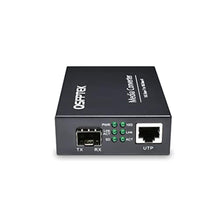 Load image into Gallery viewer, 10G SFP+ to RJ-45 Media Coverter, 10 Gbps Gigabit Copper UTP Ethernet Fiber Optic Converter, Unmanaged 1x 100M/1G/2.5G/5G/10GBase-T RJ45 to 1x 10GBase-X SFP+ Slot, Support 10G SR/LR SFP Module, Pack_1250