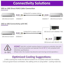 Load image into Gallery viewer, 10GBASE-T SFP+ to RJ45 Transceiver, 1/2.5/5/10G Multi-Rate Copper SFP+ to Ethernet Module for Cisco SFP-10G-T-S, Ubiquiti UniFi UF-RJ45-10G, Mikrotik S+RJ10, Meraki, Netgear, D-Link and More, 1 Pack, ForCisco_431