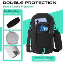 Load image into Gallery viewer, 128 OZ Insulated Water-Bottles with Strap - 1 Gallon Water Jug with Straw & Spout Lid, Stainless Steel Large Water Bottle Leak Proof, Cold-48h Hot-24h Metal Water Flask w/Paracord Handle, Carrier Bag, ArmyGreen_1471