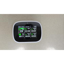 Load image into Gallery viewer, 18-in-1 Smart Air Quality Monitor - Indoor WiFi Air Quality Detector with Dual Chip, Real-Time for AQI, CO2, PM2.5, PM1.0, PM10, TVOC, HCHO, Time Display, Temperature & Humidity with Aler (White-B2)_1