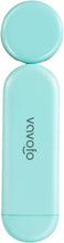 Load image into Gallery viewer, VAVOFO USB Rechargeable Book Light, Blue Light Blocking, Amber Light Clip On Bookmark Shaped Reading Light, Eye Care 6 LEDs Book Light for Bookworms Reading in Bed with 9 Lighting Modes (Powder Green)