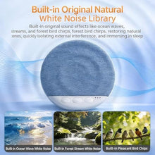 Load image into Gallery viewer, 2026 New Bluetooth Pillow Speaker for Sleeping, Ultra-Thin 1.1cm Under Pillow Speaker with White Noise Timer & Bluetooth 5.4, Wireless Sleep Aid with Stereo Bass, Comfortable for Adult Side Sleepers_95