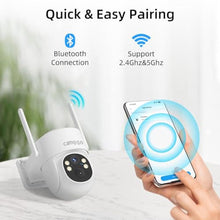 Load image into Gallery viewer, 2K Solar Security Camera Wireless Outdoor, 1 Camera, White_2181