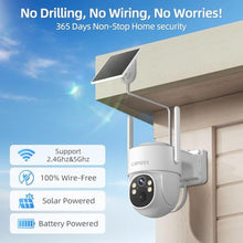Load image into Gallery viewer, 2K Solar Security Camera Wireless Outdoor, 1 Camera, White_2183