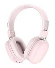 Load image into Gallery viewer, awatrue Kids Bluetooth Headphones, Wireless Headphones with HD ENC Microphone, 50 Hours Playtime, Safe Volume, Type C Fast Charging, Foldable On-Ear Headphone for Children/Teens/Smart Device(Pink)