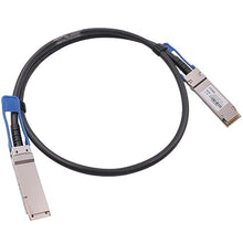 Load image into Gallery viewer, Wiitek 100GbE QSFP28 DAC Twinax Cable, 1 Meter 100GBASE-CR to QSFP28 Passive Copper Cable, Compatible for Mellanox MCP1600-C001, With Blue Pull Tab