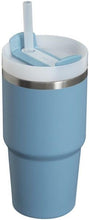 Load image into Gallery viewer, Stanley Quencher H2.0 Tumbler with Handle 20 oz | Screw Off Lid with Included Straw | Leakproof & Car Cupholder Compatible for Travel | Insulated Stainless Steel Cup for Water and More | Indigo