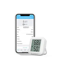 Load image into Gallery viewer, THIRDREALITY Zigbee Temperature and Humidity Sensor with Digital LCD Display, ZigBee Hub Required, App Records, Remote Monitoring and Smart Home Automation, AAA Batteries Included