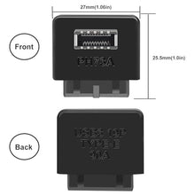 Load image into Gallery viewer, COMeap USB 3.2 Gen 1 to USB 3.2 Gen 2 Header Adapter, USB 3.1 Type-E Key-A to USB 3.0 20 Pin Header Converter for Type C Motherboard (Standard Type)