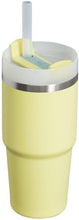Load image into Gallery viewer, Stanley Quencher H2.0 FlowState Stainless Steel Vacuum Insulated Tumbler with Lid and Straw for Water, Iced Tea or Coffee, Smoothie and More, Pomelo, 14oz