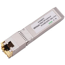 Load image into Gallery viewer, Wiitek 10G SFP+ to RJ45 Copper Modules, 1.25G/2.5G/5G/10GBase-T Ethernet Copper to SFP+ Transceiver Compatible for Intel E10GSFPT(Cat 6a/7 or Better, 30-Meter)
