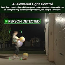 Load image into Gallery viewer, WYZE Floodlight Camera Pro, PCMag Editors' Choice, 3000-Lumen LEDs, 180° Wide View, 2.5K HD Outdoor Security Camera, Motion Detection, Color Night Vision, Works with Alexa & Google