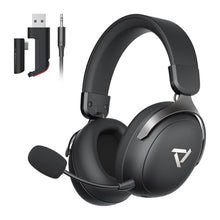 Load image into Gallery viewer, PRISMXR Wireless Gaming Headset Compatible with PS5/4, PC, Quest 3S/3/2, up to 80-hr Battery, 2.4Ghz USB Gaming Headphones with Bluetooth, 7.1 Virtual Surround Sound – Vega Q1