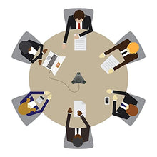 Load image into Gallery viewer, USB Speakerphone with Dual Hub - Conference Room Omnidirectional Microphone and Speaker, Computer Speakers with Microphone for Home Office, 360° Voice Pickup & Noise Reduction Mics for 8-10 People