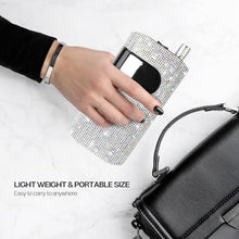 Load image into Gallery viewer, Professional Rechargeable Nail Drill Machine, Lavinda Diamond 35000RPM Electric Nail File Cordless Portable Nail Drill with Coreless Motor for Acrylic Nails, Manicure Pedicure Tool, Crystal Diamond