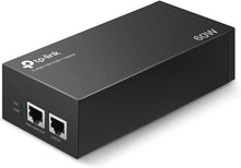 Load image into Gallery viewer, TP-Link TL-PoE170S 802.3at/af/bt Gigabit PoE Injector Non-PoE to PoE Adapter Supplies up to 60W (PoE++) Plug & Play Desktop/Wall-Mount Distance Up to 328 ft. UL Certified, Black