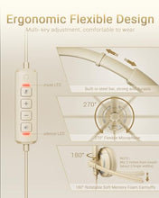 Load image into Gallery viewer, awatrue USB Headset with Microphone for PC Laptop - Headphones with Noise Cancelling Microphone for Computer,On-Ear Wired Office Call Center Headset for Boom Skype Webinars,Lightweight-Apricot