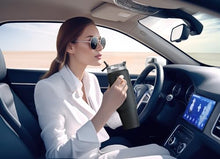 Load image into Gallery viewer, Meoky 40 oz Tumbler with Handle and Straw, Insulated Tumbler with Lid and Straw, Stainless Steel Travel Mug, Keeps Cold for 34 Hours, 100% Leak Proof, Fits in Car Cup Holder (Night)