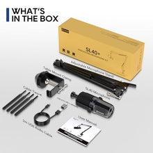 Load image into Gallery viewer, FDUCE Dynamic Microphone, XLR/USB Podcast Recording PC Microphone for Vocal Voice-Over Streaming, Studio Metal Mic with Mute, Headphone Jack, Monitoring Volume Control, with Boom Arm (SL40+)