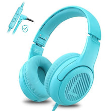Load image into Gallery viewer, awatrue Toddler Kids Headphones Wired - Headphones for Kids Volume Limit 85/94dB Headset 3.5mm Jack Adjustable Foldable Headsets for Girls Boys Children Teens Pad Smartphones School