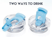 Load image into Gallery viewer, Meoky 24 oz Travel Coffee Mug with Leak-proof Lid, Stainless Steel Insulated Coffee Tumbler, Keeps Hot for 8 Hours or Cold for 24 Hours, Fits in Car Cup Holder (Sky)