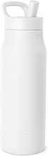 Load image into Gallery viewer, Simple Modern Water Bottle with Push Button Straw Lid | Ceramic-Lined Insulated Stainless Steel | Travel Water Bottles for Gym & Sports | Leak Proof | Mesa Signature Collection | 34oz, Winter White