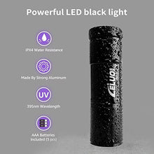 Load image into Gallery viewer, LELUOHQ Black UV Handheld Flashlights,9 LED Mini Light 395nm,Portable Pet Stain Detector for Pet Urine,Bed Bugs