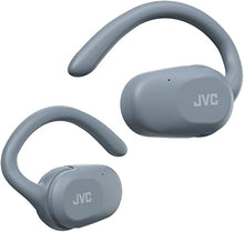 Load image into Gallery viewer, JVC nearphones Open Ear True Wireless Headphones with Pivot Motion Mecanism, 16mm Large Drivers Sound, Single Ear use, BT 5.4, Long Battery Life (up to 26 Hours) - HANP40TA (Blue)