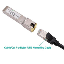 Load image into Gallery viewer, Wiitek 80 Meters, 10Gbps SFP+ to RJ45 Modules, 2.5G/5G/10GBase-T Ethernet RJ45 to SFP+ Transceiver, Compatible for Cisco SFP-10G-T-X, Ubiquiti, Netgear, Mikrotik, Unifi and More