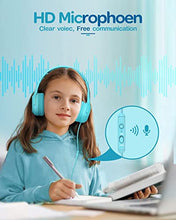 Load image into Gallery viewer, awatrue Toddler Kids Headphones Wired - Headphones for Kids Volume Limit 85/94dB Headset 3.5mm Jack Adjustable Foldable Headsets for Girls Boys Children Teens Pad Smartphones School