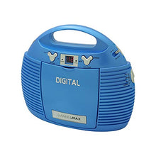 Load image into Gallery viewer, HANNLOMAX HX-327CD Portable CD Player with AM/FM Radio, Aux-in, AC/DC Dual Power Source. (Blue)