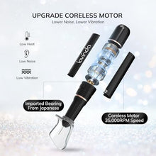 Load image into Gallery viewer, Professional Rechargeable Nail Drill Machine, Lavinda Diamond 35000RPM Electric Nail File Cordless Portable Nail Drill with Coreless Motor for Acrylic Nails, Manicure Pedicure Tool, Crystal Diamond
