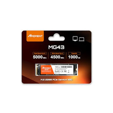 Load image into Gallery viewer, MMOMENT MG43 1000GB(1TB) M.2 2280 PCIe Gen4 NVMe 1.4 Internal SSD, Solid State Drive, Read Speed Up to 5000MB/s Storage for PC, Laptops, Gaming