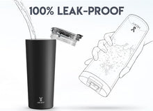 Load image into Gallery viewer, Meoky 24 oz Travel Coffee Mug with Leak-proof Lid, Stainless Steel Insulated Coffee Tumbler, Keeps Hot for 8 Hours or Cold for 24 Hours, Fits in Car Cup Holder (Night)