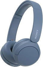 Load image into Gallery viewer, Sony WH-CH520 Wireless Headphones Bluetooth On-Ear Headset with Microphone, Blue