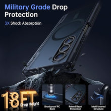 Load image into Gallery viewer, MOBOSI Magnetic for Z Fold 7 Case with Screen Protector, Compatible with Magsafe, Full-Body Coverage Hinge Protection, Shockproof Rugged Slim Phone Case for Samsung Galaxy Z Fold7, Privacy Black