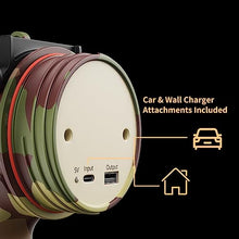 Load image into Gallery viewer, BUYSIGHT Rechargeable Spotlight Flashlight, Hand held Spotlight 800 lumens Waterproof Flashlight Hunting Lamp with red Filter(Camouflage Gray Mini)