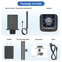 Load image into Gallery viewer, Chtoocy Solar Wireless Driveway Alarm Sensor 1/2 Mile Driveway Alarms Outside Weatherproof Driveway Aler Motion, Vehicle Detecting Motion Alarms for Cars Only, Ignores Animals and People