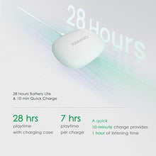 Load image into Gallery viewer, Open Ear Wireless Bluetooth Headphones Stereo Sound Air-Conduction with Charging Case, 28 Hours Playtime Lightweight IPX5 Sweat Resistant Sport Earbuds for Workout & Leisure