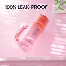 Load image into Gallery viewer, Meoky 32 oz Tumbler with Handle and Flip Straw, 100% Leakproof Tumbler with Lid and Straw, Stainless Steel Insulated Cup, Cupholder Friendly, Keeps Cold for 24 Hours (Flamingo)