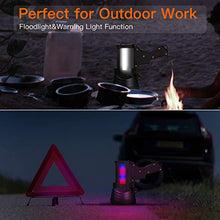 Load image into Gallery viewer, BUYSIGHT Rechargeable Spotlight,Spot Lights Hand held Large Flashlight 1000 lumens Handheld Spotlight Lightweight and Super Bright Flashlight (Aluminium_Alloy Black)