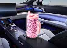 Load image into Gallery viewer, Meoky 40 oz Tumbler with Handle and Flip Straw, 100% Leakproof Tumbler with Lid and Straw, Stainless Steel Insulated Cup, Cupholder Friendly, Keeps Cold for 34 Hours (Love)
