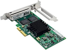 Load image into Gallery viewer, with Intel 82580 Chipset I340-T4 E1G44HT 1G Gigabit Ethernet Network Adapter (NIC), Quad Copper RJ45 Ports, PCI Express 2.0 X4