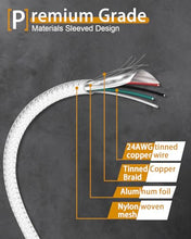 Load image into Gallery viewer, COMeap USB Header Splitter, Motherboard 9 Pin USB 2.0 to Dual 9 Pin Extension Header Cable for PC Computer Internal Motherboard USB Hub White (Pack of 2)